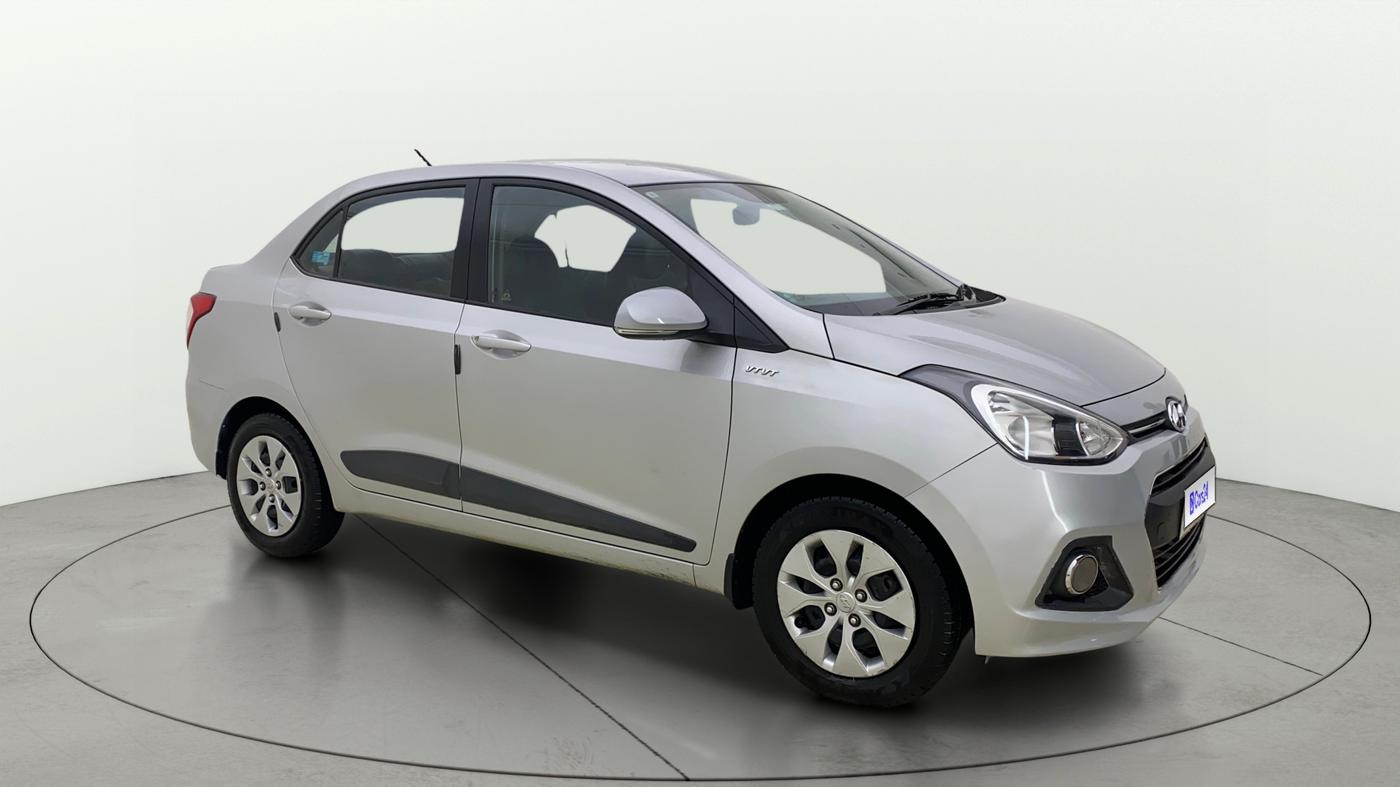 2014 Hyundai Xcent S 1.2, Petrol, Manual, 1,17,926 km, Right Front Diagonal