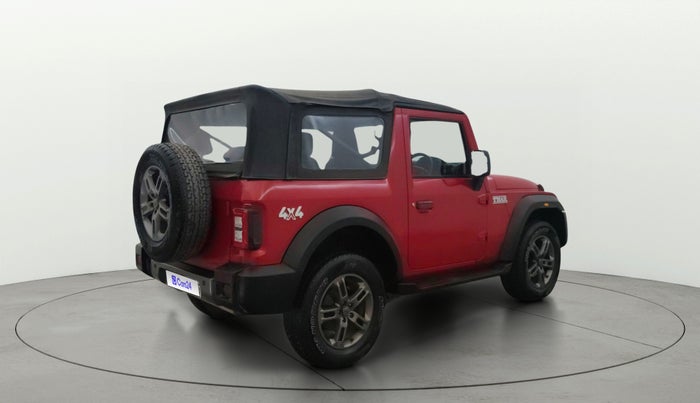 2022 Mahindra Thar LX  P 4WD AT CONVERTIBLE, Petrol, Automatic, 35,208 km, Right Back Diagonal