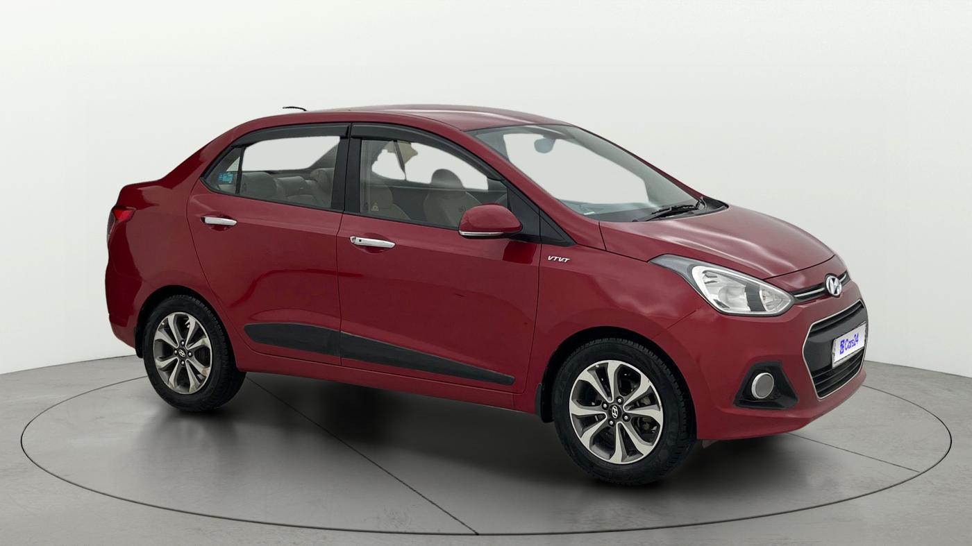 2014 Hyundai Xcent SX 1.2 (O), Petrol, Manual, 70,371 km, Right Front Diagonal