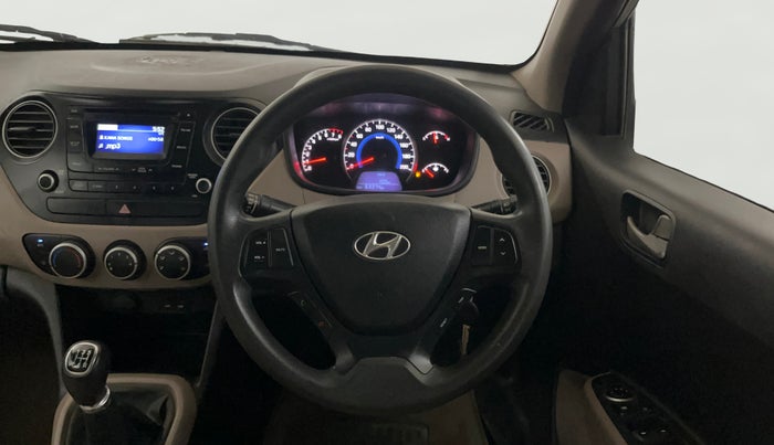 2015 Hyundai Grand i10 SPORTZ 1.2 KAPPA VTVT, Petrol, Manual, 63,362 km, Steering Wheel Close Up