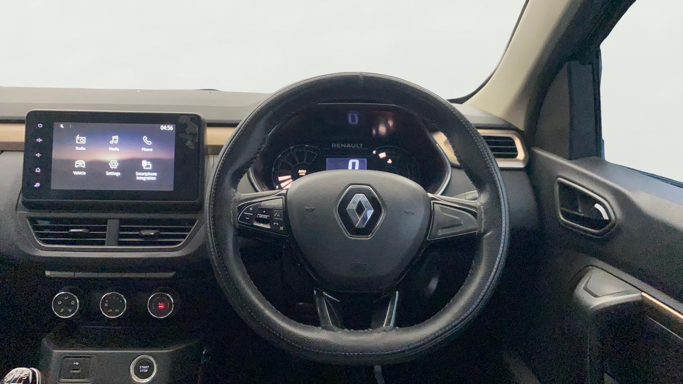 2022 Renault Kiger RXT (O) MT, Petrol, Manual, 27,994 km, Steering Wheel Close Up