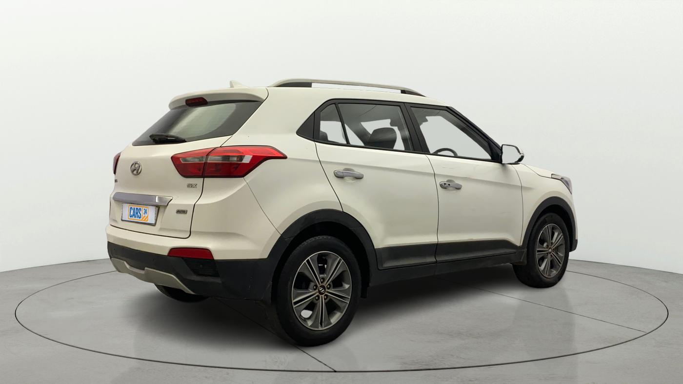 2017 Hyundai Creta SX PLUS AT 1.6 PETROL, Petrol, Automatic, 73,345 km, Right Back Diagonal