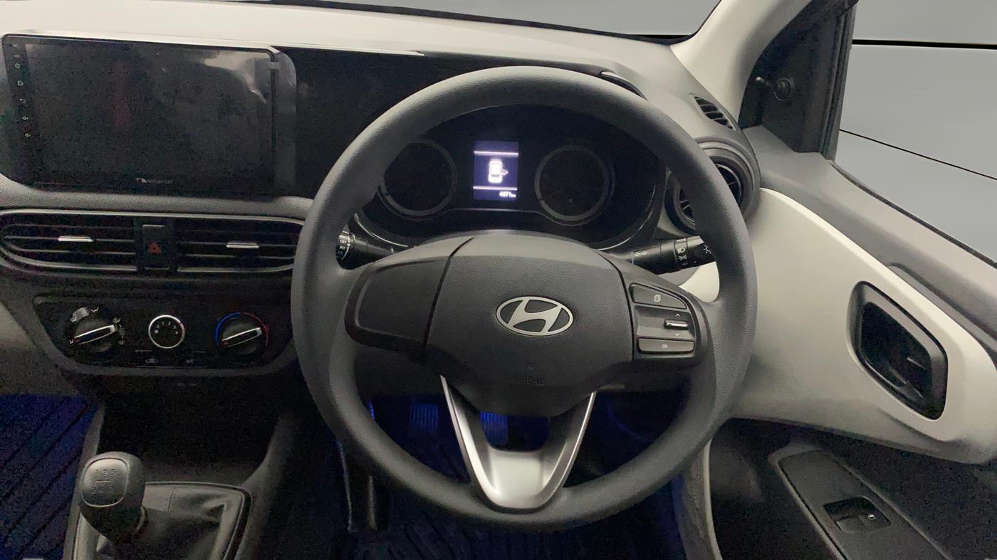 2024 Hyundai GRAND I10 NIOS ERA 1.2 KAPPA VTVT, Petrol, Manual, 4,880 km, Steering Wheel Close Up
