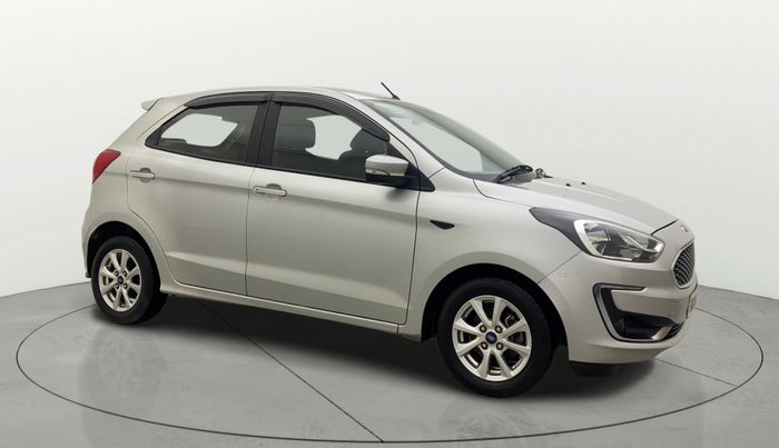 2019 Ford New Figo TITANIUM 1.2 PETROL MT, Petrol, Manual, 40,396 km, Right Front Diagonal