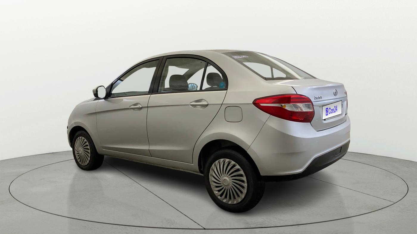 2015 Tata Zest XE PETROL, Petrol, Manual, 45,973 km, Left Back Diagonal