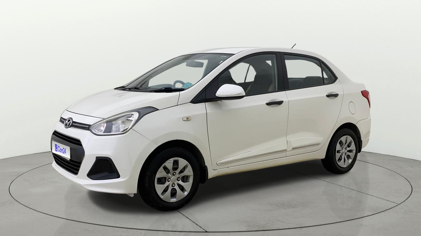 2015 Hyundai Xcent BASE 1.1, Diesel, Manual, 1,18,069 km, Left Front Diagonal