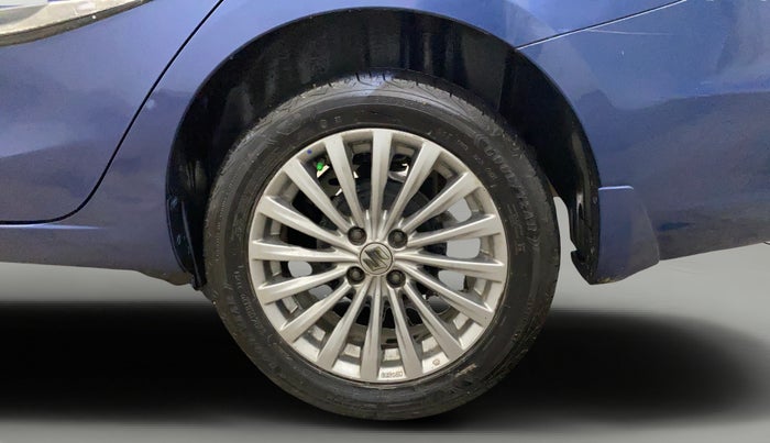 2017 Maruti Ciaz ALPHA 1.4 PETROL, Petrol, Manual, 63,960 km, Left Rear Wheel
