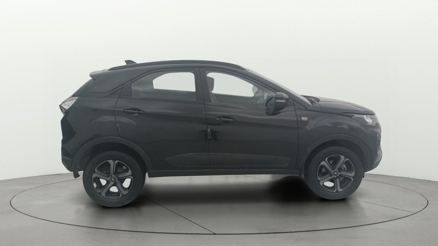 2023 Tata NEXON XZA PLUS LUX SUNROOF RED DARK PETROL, Petrol, Automatic, 29,740 km, Right Side View