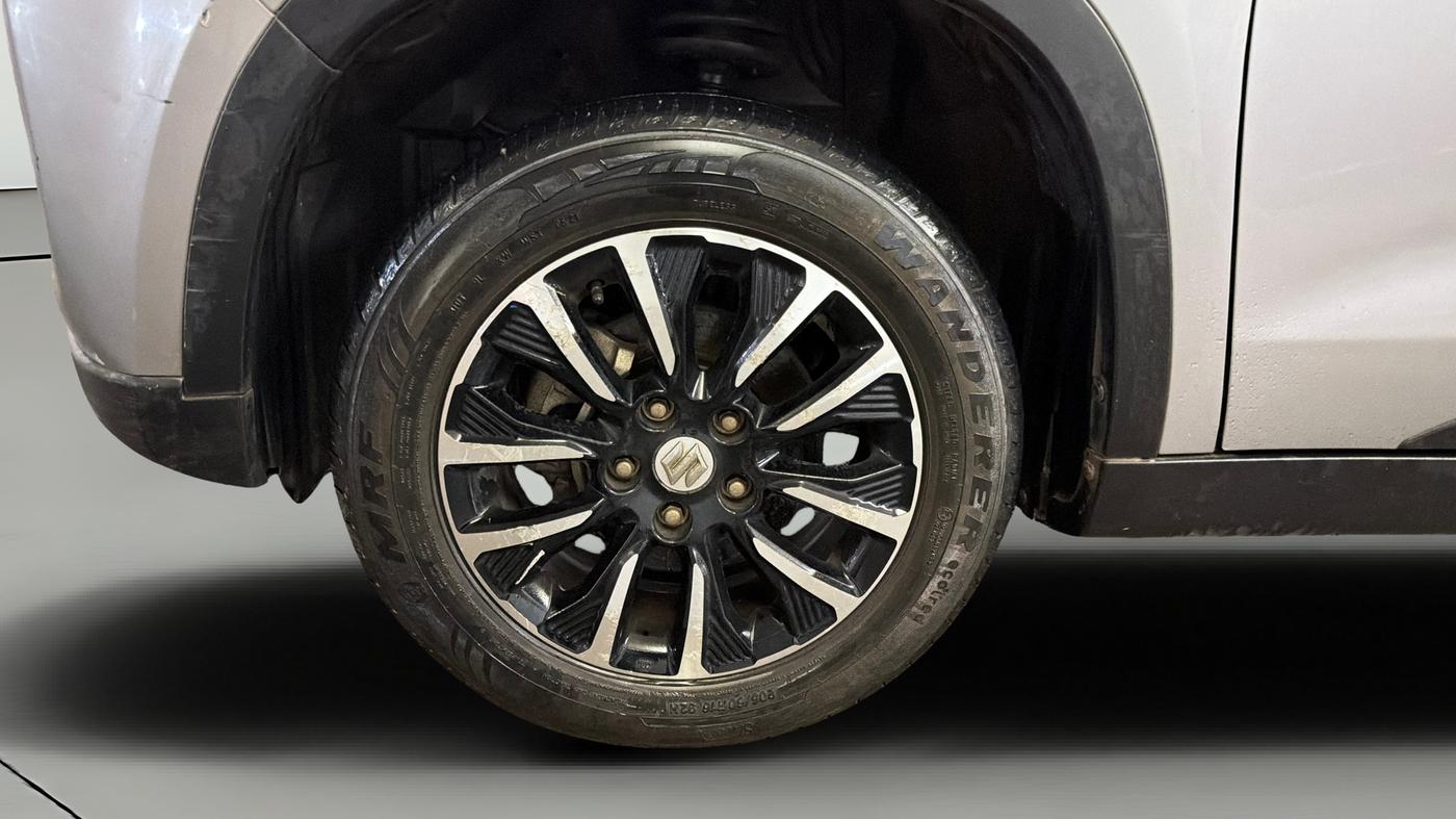 2021 Maruti Vitara Brezza LXI, Petrol, Manual, 22,583 km, Left Front Wheel