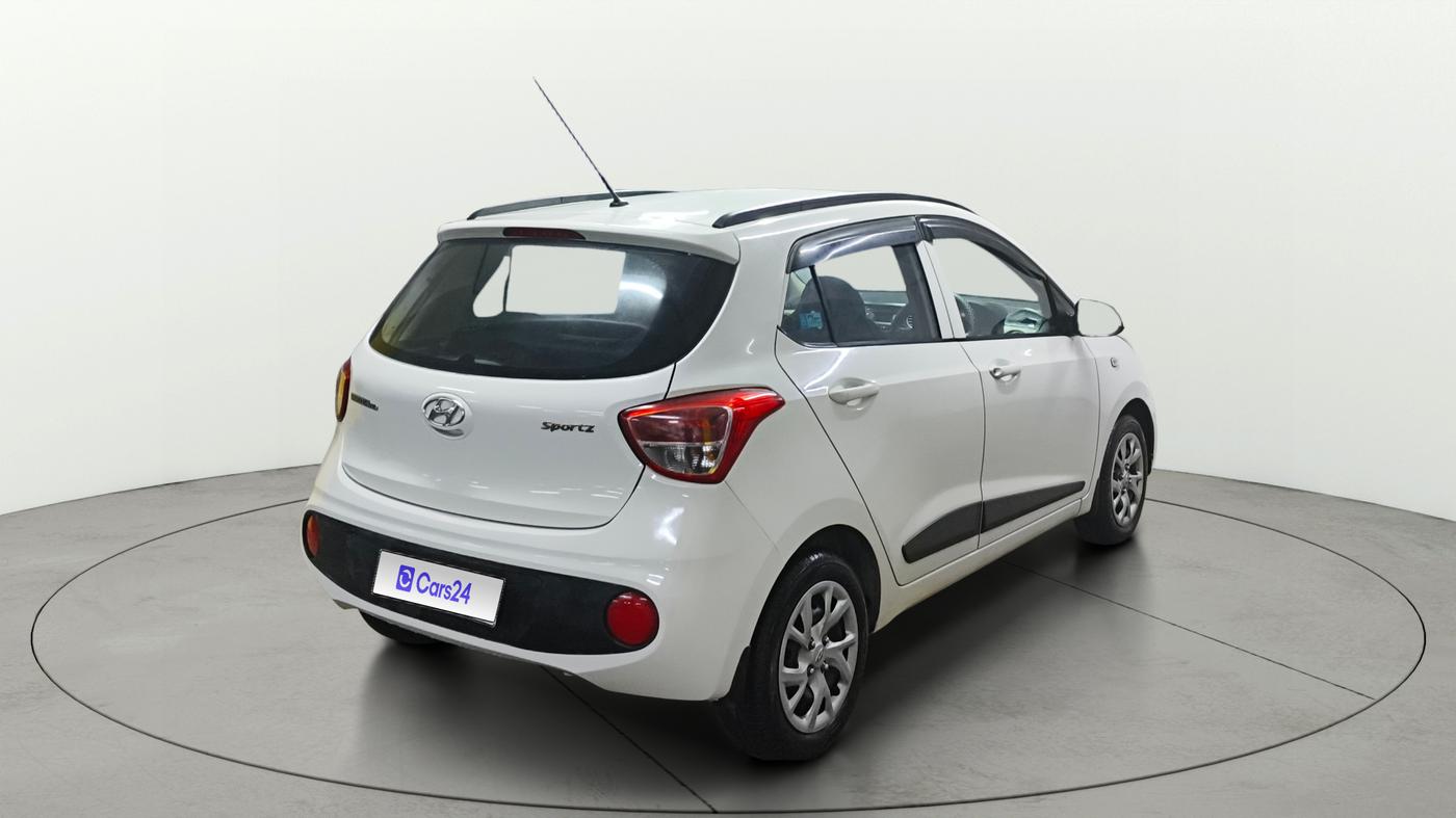 2018 Hyundai Grand i10 MAGNA 1.2 KAPPA VTVT, Petrol, Manual, 40,007 km, Right Back Diagonal