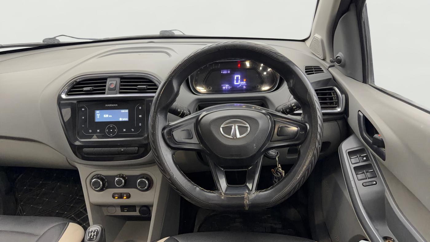 2022 Tata TIGOR XM CNG, CNG, Manual, 68,693 km, Steering Wheel Close Up