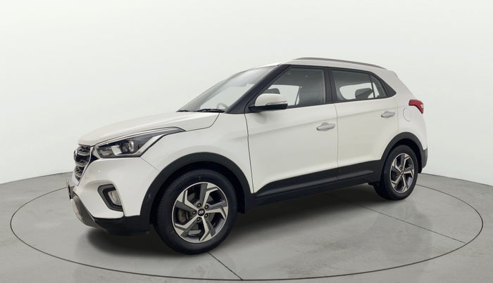 2019 Hyundai Creta SX AT 1.6 PETROL, Petrol, Automatic, 50,768 km, Left Front Diagonal