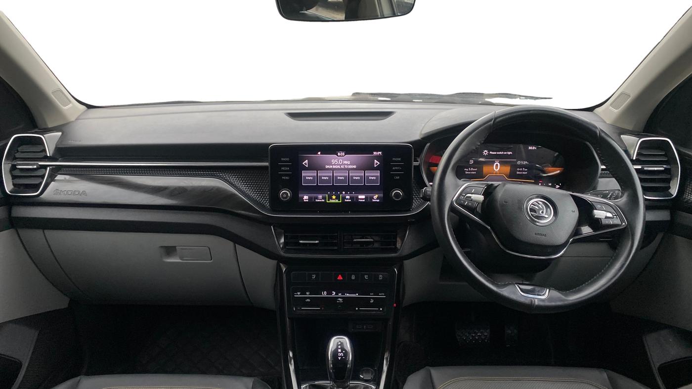 2022 Skoda KUSHAQ STYLE 1.0L TSI AT, Petrol, Automatic, 15,245 km, Dashboard