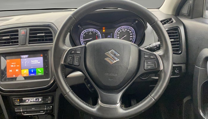 2021 Maruti Vitara Brezza ZXI PLUS, Petrol, Manual, 73,467 km, Steering Wheel Close Up