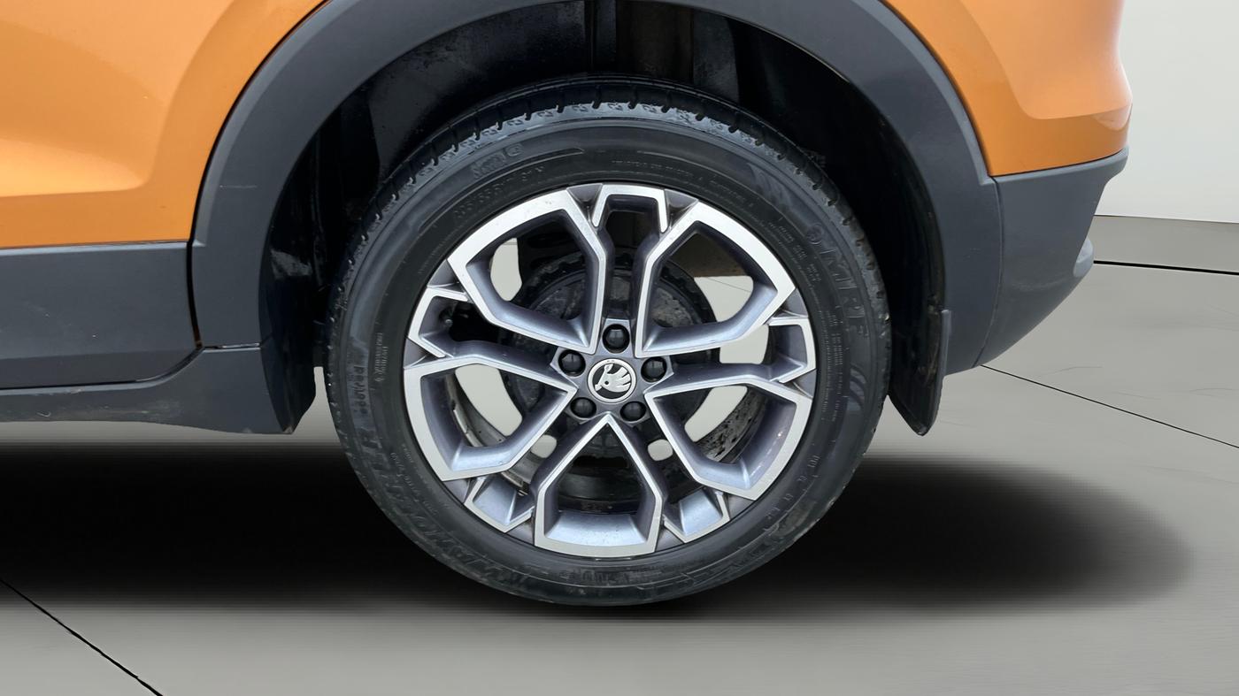 2022 Skoda KUSHAQ STYLE 1.5L TSI DSG, Petrol, Automatic, 13,307 km, Left Rear Wheel