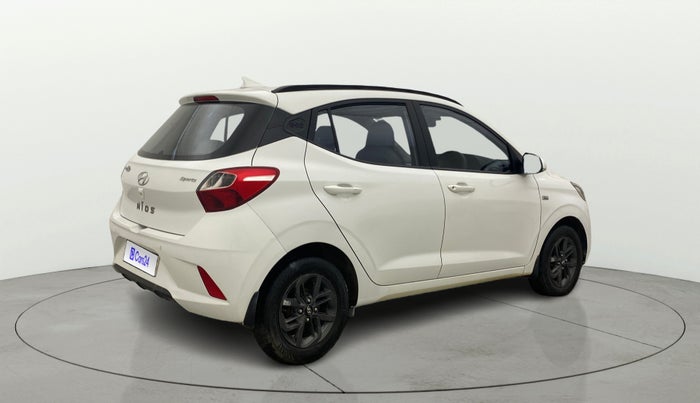 2020 Hyundai GRAND I10 NIOS SPORTZ AMT 1.2 KAPPA VTVT, Petrol, Automatic, 22,492 km, Right Back Diagonal