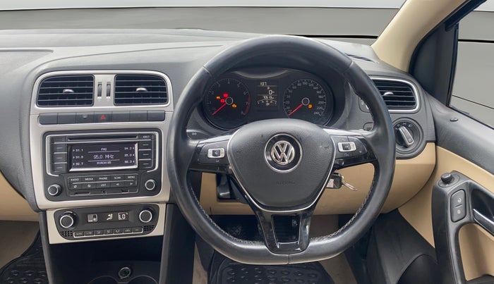 2014 Volkswagen Polo HIGHLINE1.2L, Petrol, Manual, 70,578 km, Steering Wheel Close Up