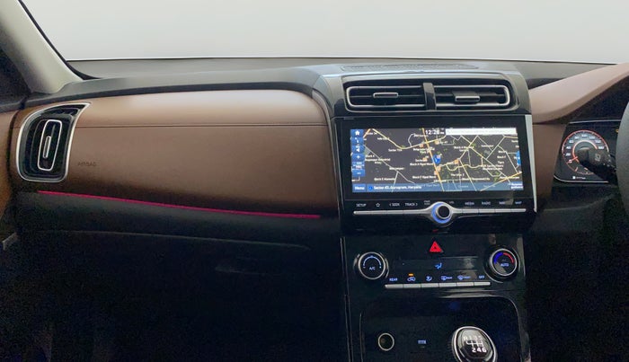 2023 Hyundai ALCAZAR PLATINUM 1.5 TURBO PETROL MT 7STR, Petrol, Manual, 2,045 km, Air Conditioner