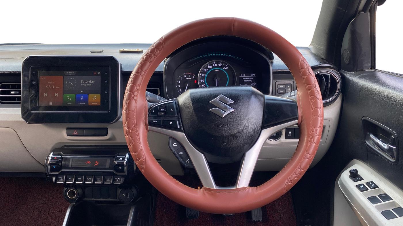 2024 Maruti IGNIS ALPHA 1.2, Petrol, Manual, 21,684 km, Steering Wheel Close Up