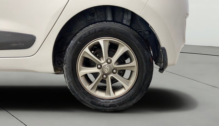 2014 Hyundai Grand i10 ASTA (O) 1.2 KAPPA VTVT, Petrol, Manual, 77,784 km, Left Rear Wheel