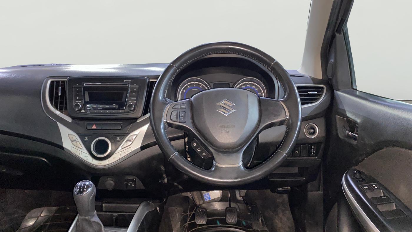 2017 Maruti Baleno ZETA PETROL 1.2, Petrol, Manual, 55,521 km, Steering Wheel Close Up