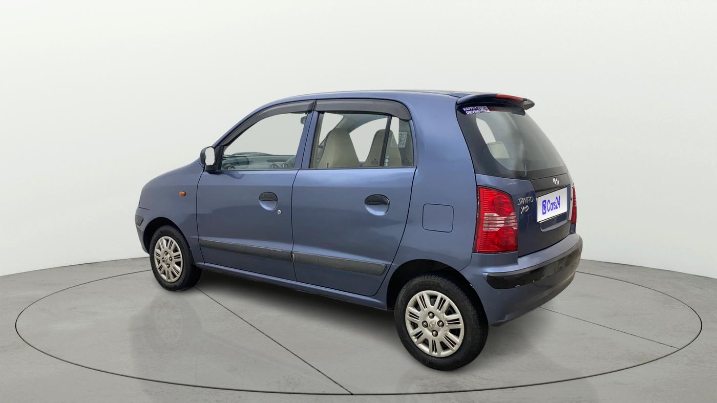 2013 Hyundai Santro Xing GLS, Petrol, Manual, 64,321 km, Left Back Diagonal