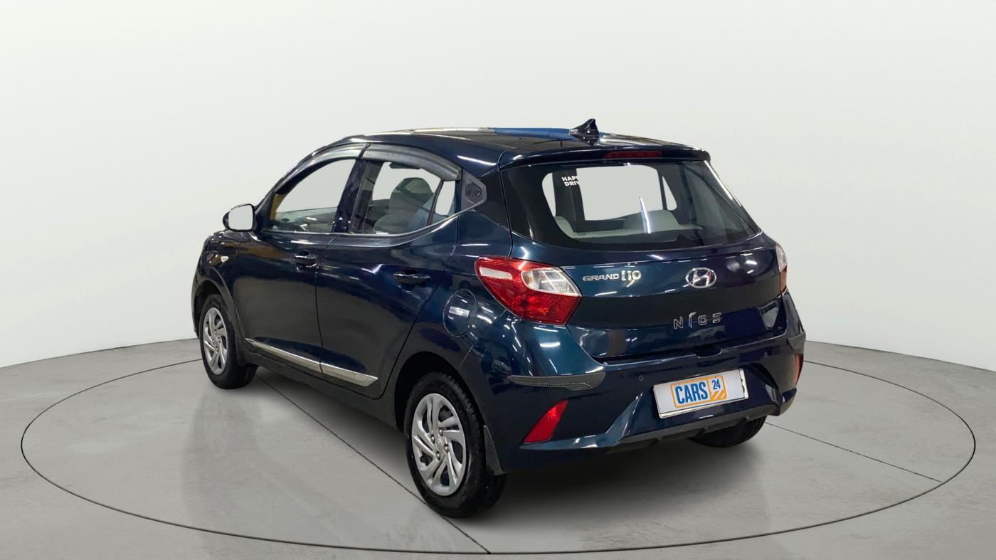 2022 Hyundai GRAND I10 NIOS MAGNA 1.2 KAPPA VTVT, Petrol, Manual, 17,674 km, Left Back Diagonal