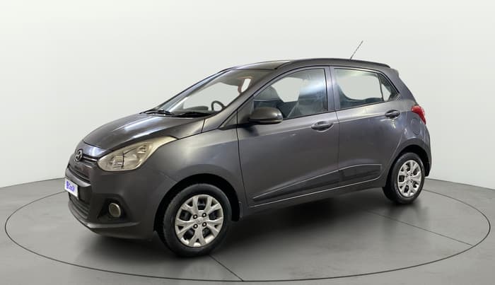 2016 Hyundai Grand i10 SPORTZ 1.2 KAPPA VTVT, Petrol, Manual, 26,750 km, Left Front Diagonal