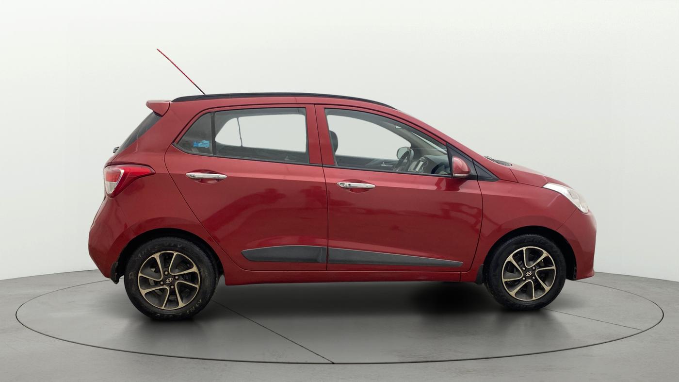 2018 Hyundai Grand i10 ASTA 1.2 KAPPA VTVT, Petrol, Manual, 75,137 km, Right Side View