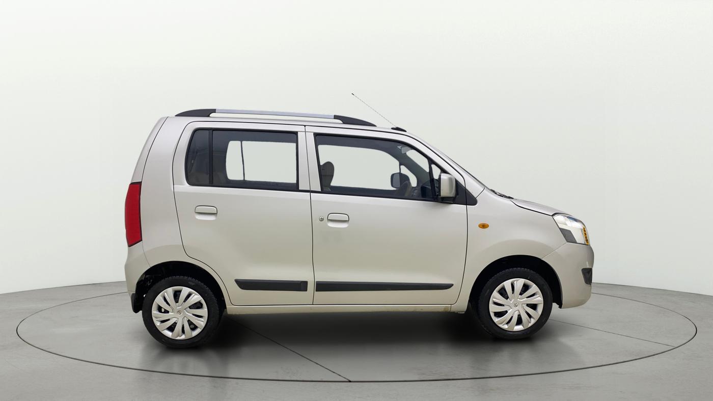 2017 Maruti Wagon R 1.0 VXI, Petrol, Manual, 72,899 km, Right Side View