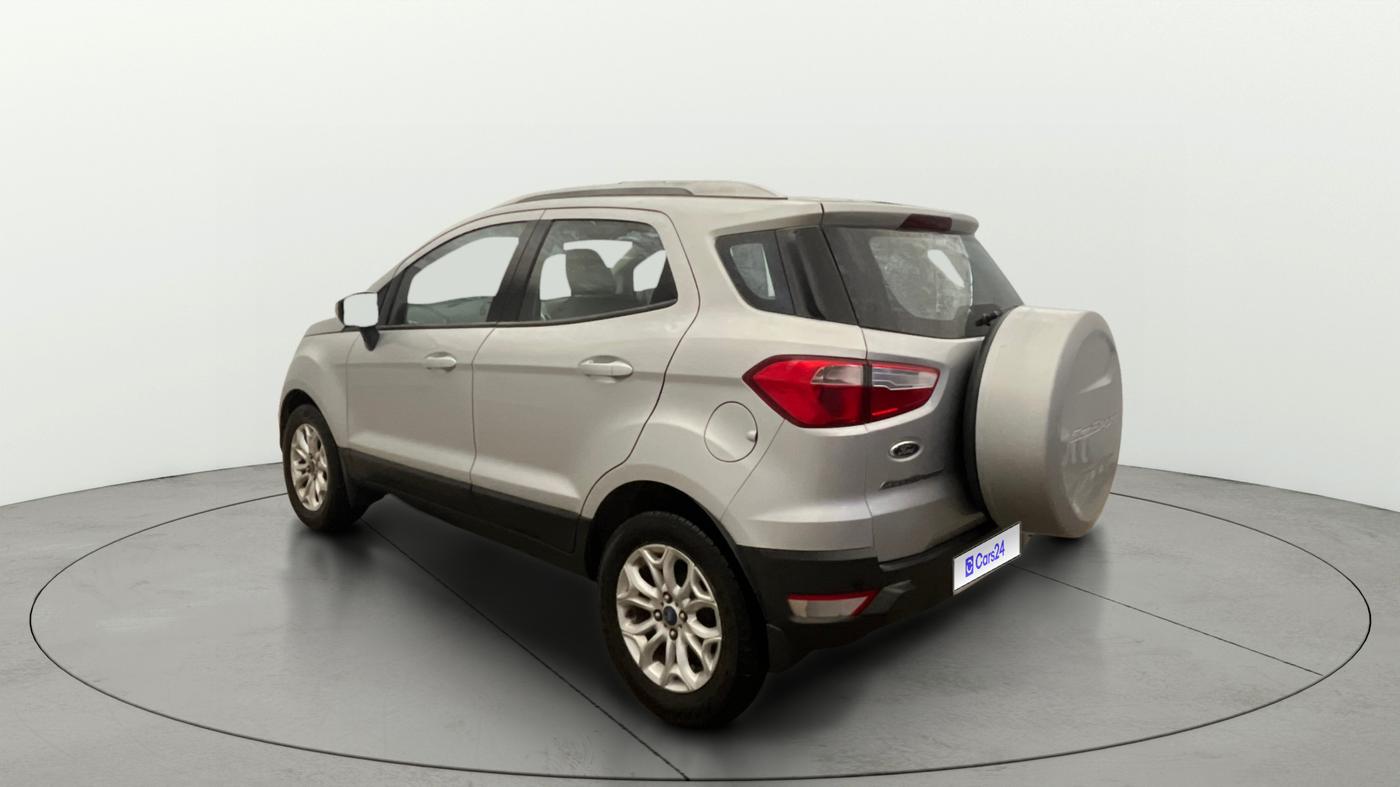 2015 Ford Ecosport TITANIUM 1.5L PETROL AT, Petrol, Automatic, 72,887 km, Left Back Diagonal