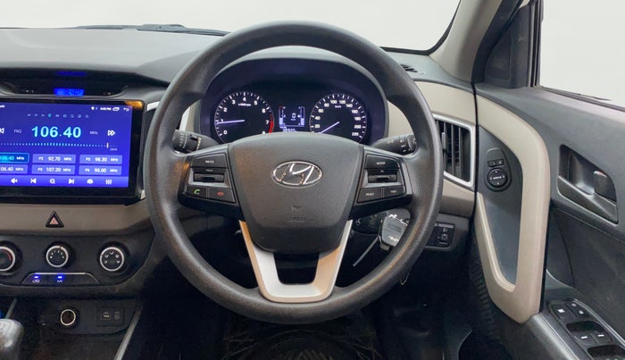 2017 Hyundai Creta E PLUS 1.6 PETROL, Petrol, Manual, 49,337 km, Steering Wheel Close Up