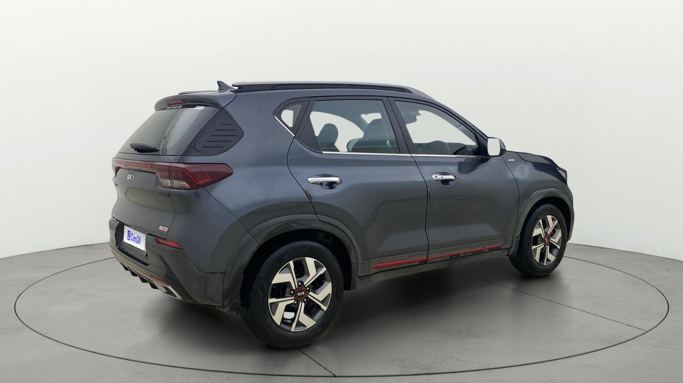 2020 KIA SONET GTX PLUS 1.0 IMT, Petrol, Manual, 71,064 km, Right Back Diagonal