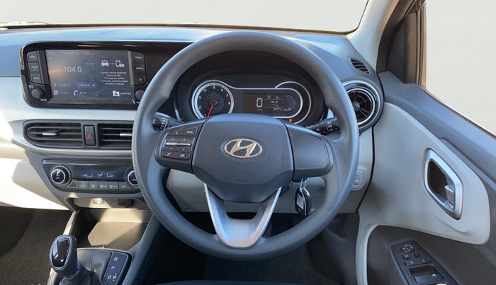 2022 Hyundai GRAND I10 NIOS SPORTZ AMT 1.2 KAPPA VTVT, Petrol, Automatic, 9,996 km, Steering Wheel Close Up