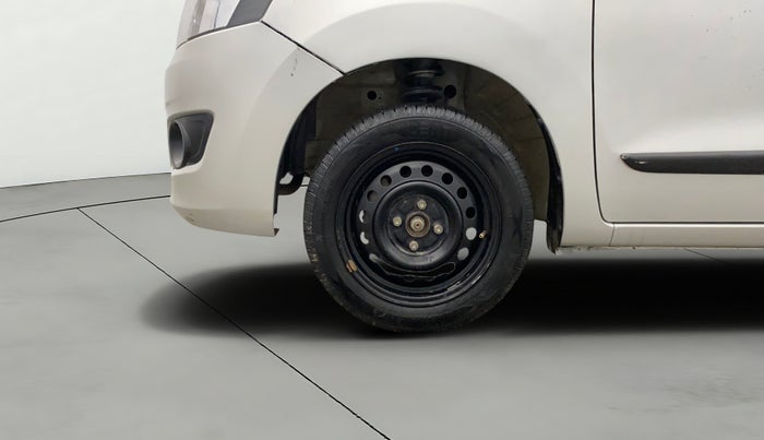 2015 Maruti Wagon R 1.0 VXI, Petrol, Manual, 27,699 km, Left Front Wheel