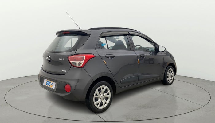 2019 Hyundai Grand i10 SPORTZ 1.2 KAPPA VTVT, Petrol, Manual, 32,037 km, Right Back Diagonal