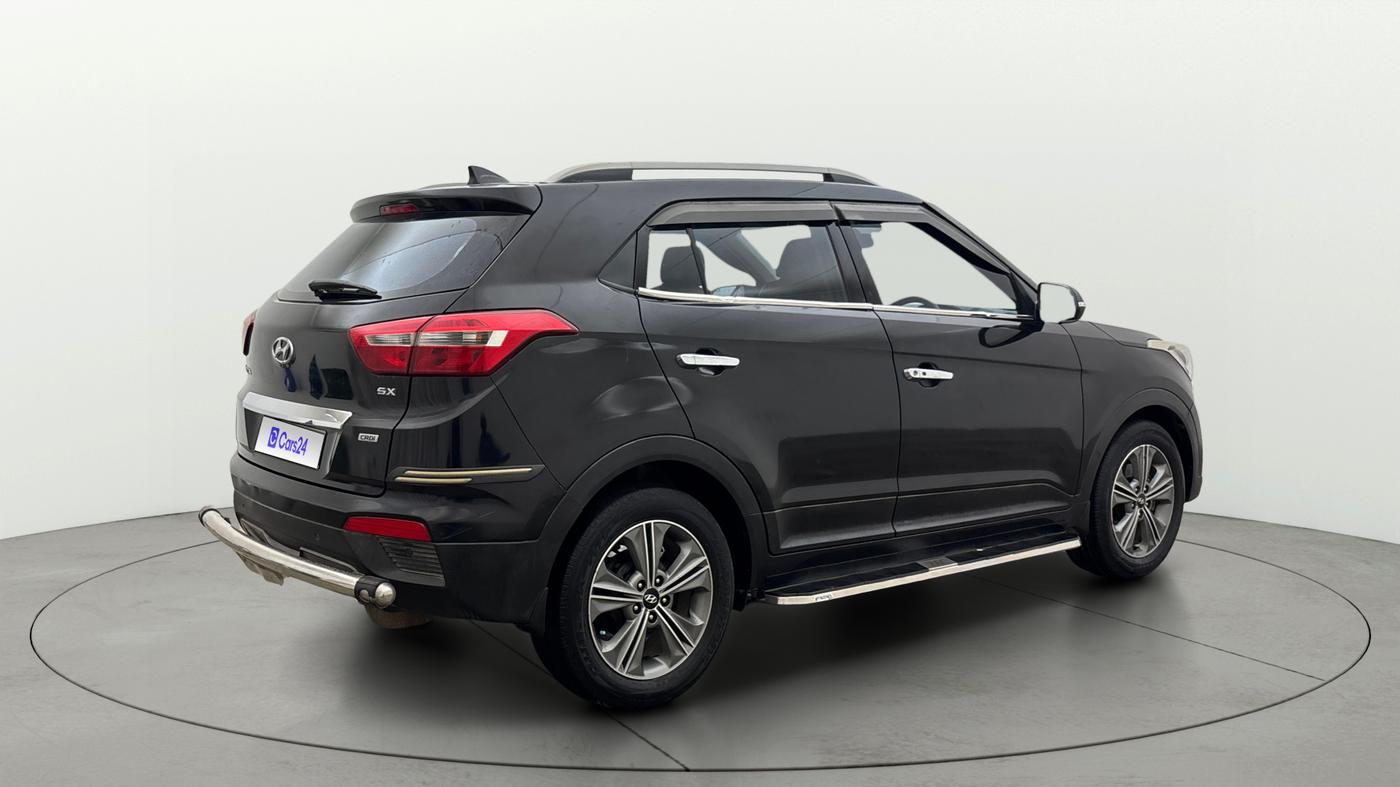 2017 Hyundai Creta SX (O) 1.6 DIESEL, Diesel, Manual, 85,473 km, Right Back Diagonal