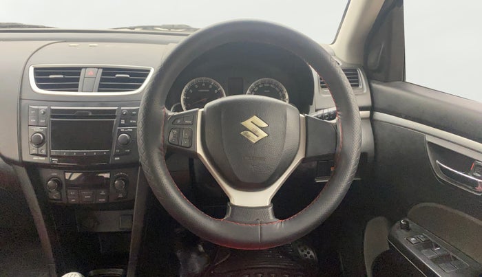 2014 Maruti Swift ZXI, Petrol, Manual, 59,074 km, Steering Wheel Close Up