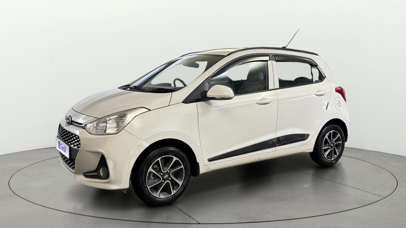 2018 Hyundai Grand i10 SPORTZ AT 1.2 KAPPA VTVT, Petrol, Automatic, 23,549 km, Left Front Diagonal