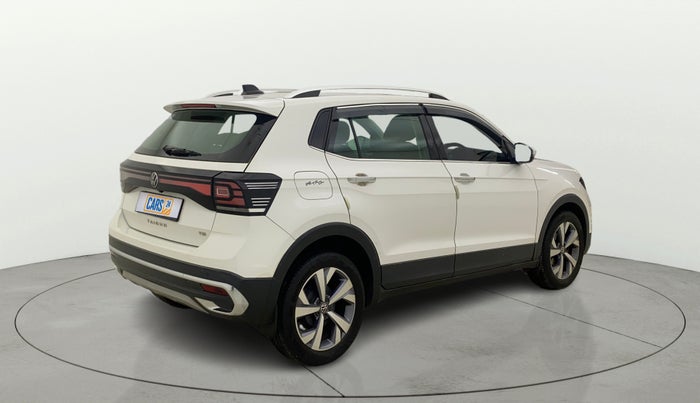 2021 Volkswagen TAIGUN TOPLINE 1.0 TSI MT, Petrol, Manual, 69,800 km, Right Back Diagonal