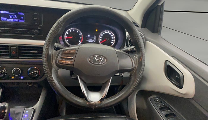 2021 Hyundai GRAND I10 NIOS MAGNA AMT 1.2 KAPPA VTVT, Petrol, Automatic, 66,481 km, Steering Wheel Close Up