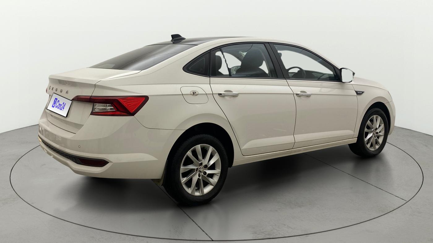 2023 Skoda SLAVIA AMBITION 1.0L TSI AT, Petrol, Automatic, 26,720 km, Right Back Diagonal