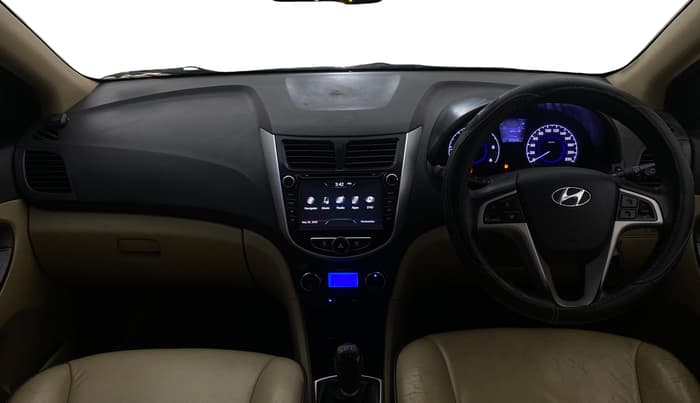 2013 Hyundai Verna FLUIDIC 1.6 CRDI SX, Diesel, Manual, 97,543 km, Dashboard