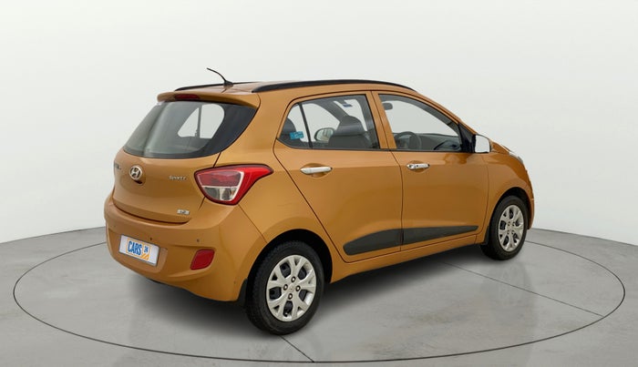 2014 Hyundai Grand i10 SPORTZ 1.2 KAPPA VTVT, Petrol, Manual, 49,805 km, Right Back Diagonal