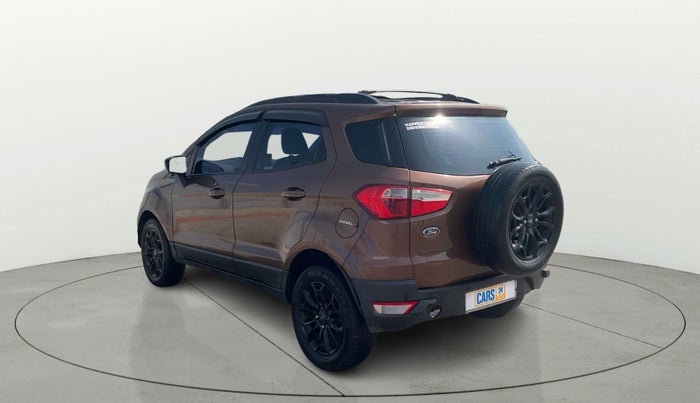 2017 Ford Ecosport TITANIUM 1.5L DIESEL, Diesel, Manual, 1,29,287 km, Left Back Diagonal
