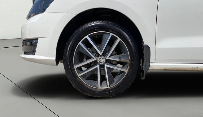 2019 Skoda Rapid STYLE 1.6 MPI AT, Petrol, Automatic, 82,335 km, Left Front Wheel