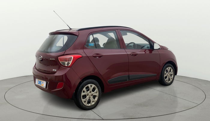 2016 Hyundai Grand i10 SPORTZ 1.2 KAPPA VTVT, Petrol, Manual, 28,348 km, Right Back Diagonal