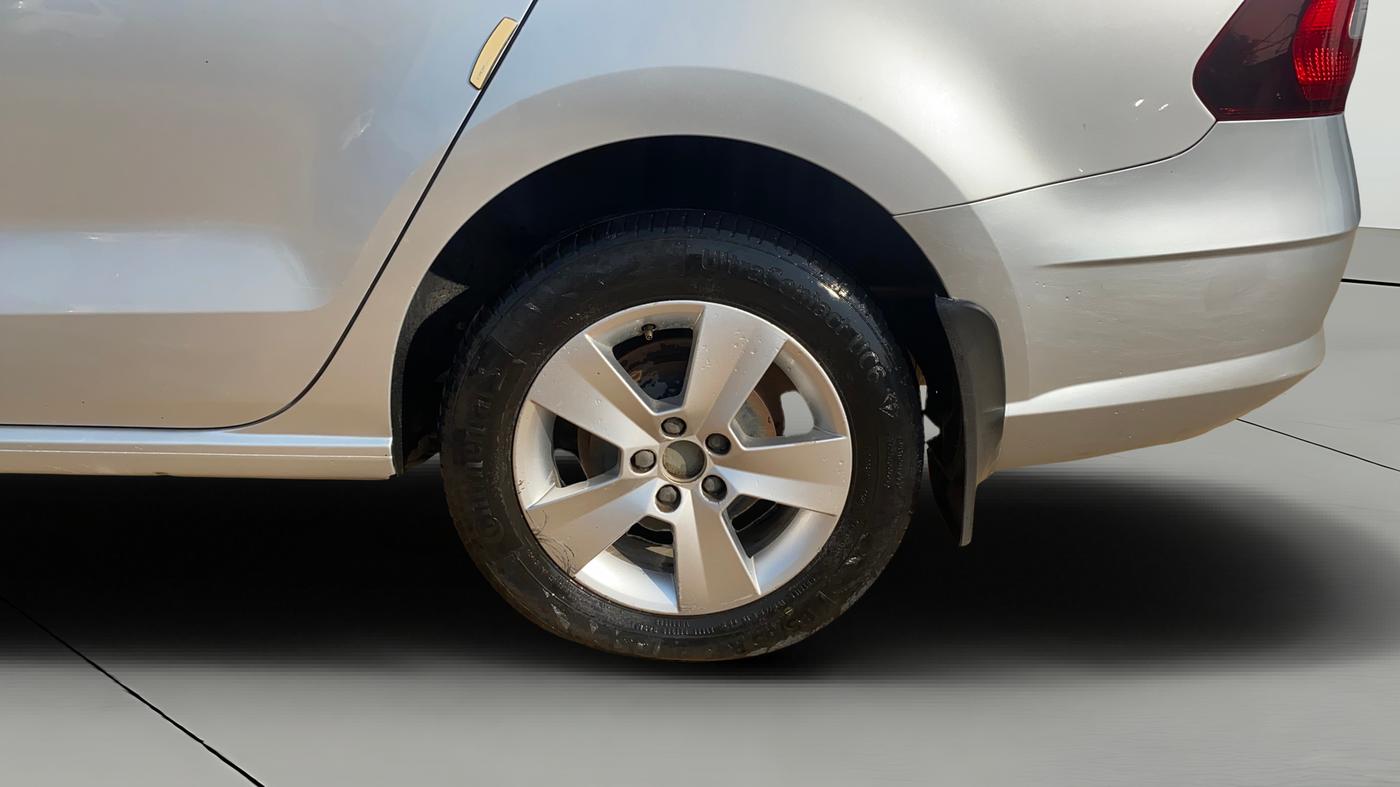 2021 Skoda Rapid AMBITION AT TSI, Petrol, Automatic, 1,06,339 km, Left Rear Wheel