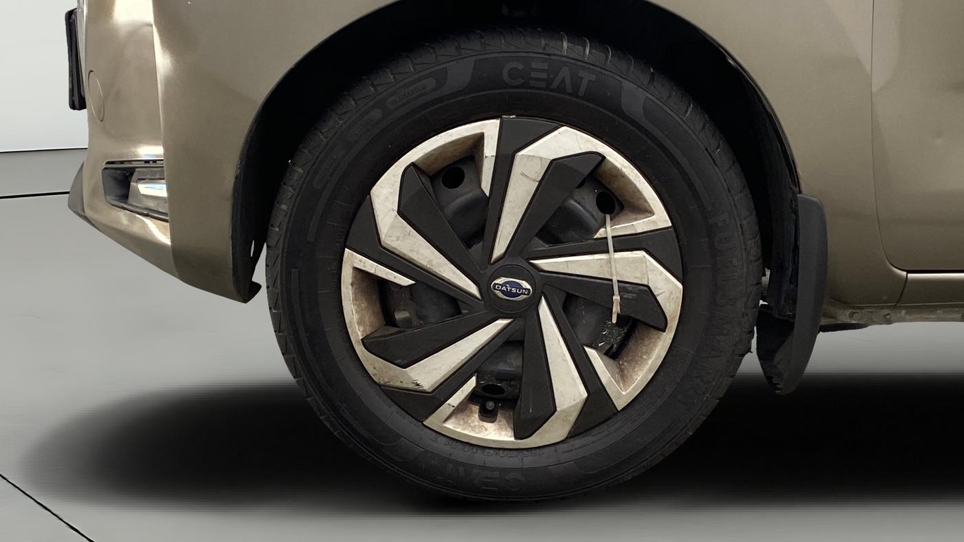 2020 Datsun Redi Go T(O) 1.0 AMT, Petrol, Automatic, 63,915 km, Left Front Wheel