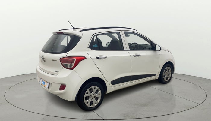 2013 Hyundai Grand i10 SPORTZ 1.2 KAPPA VTVT, Petrol, Manual, 60,841 km, Right Back Diagonal